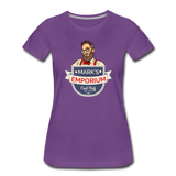 SPOD - Mark's Emporium Logo - Women’s Premium T-Shirt - v1 - purple