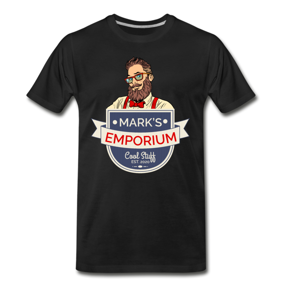 SPOD - Mark's Emporium Logo - Men's Premium T-Shirt - v2 - black