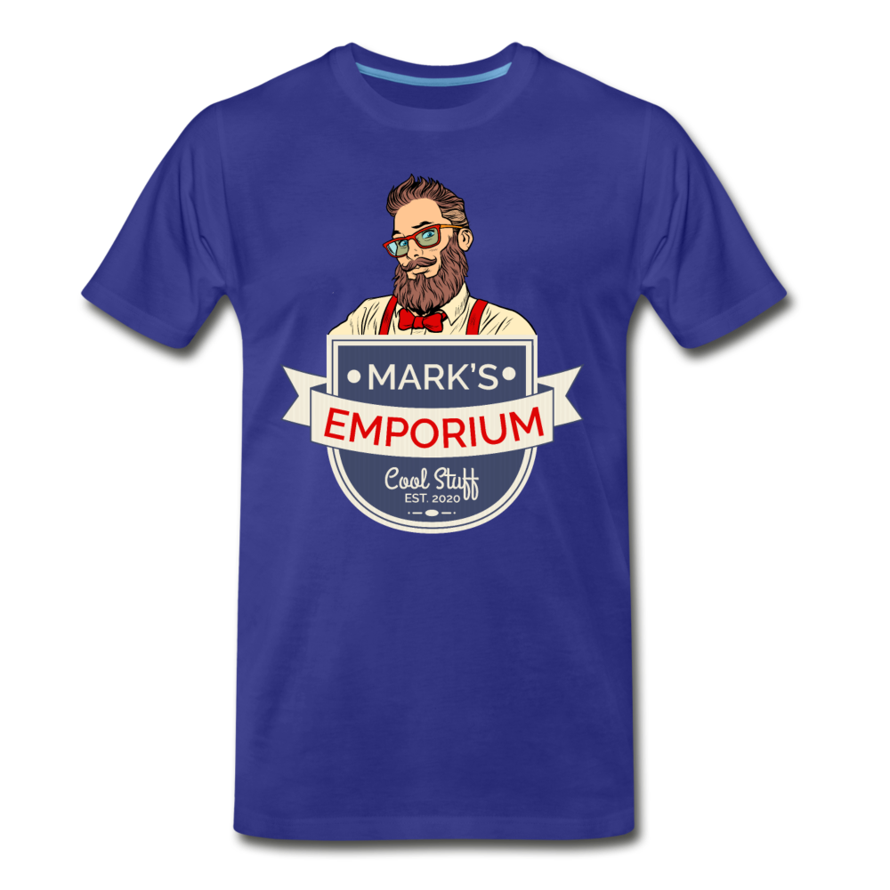 SPOD - Mark's Emporium Logo - Men's Premium T-Shirt - v2 - royal blue