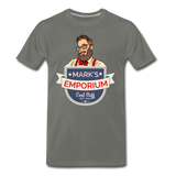 SPOD - Mark's Emporium Logo - Men's Premium T-Shirt - v2 - asphalt gray