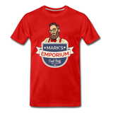 SPOD - Mark's Emporium Logo - Men's Premium T-Shirt - v2 - red