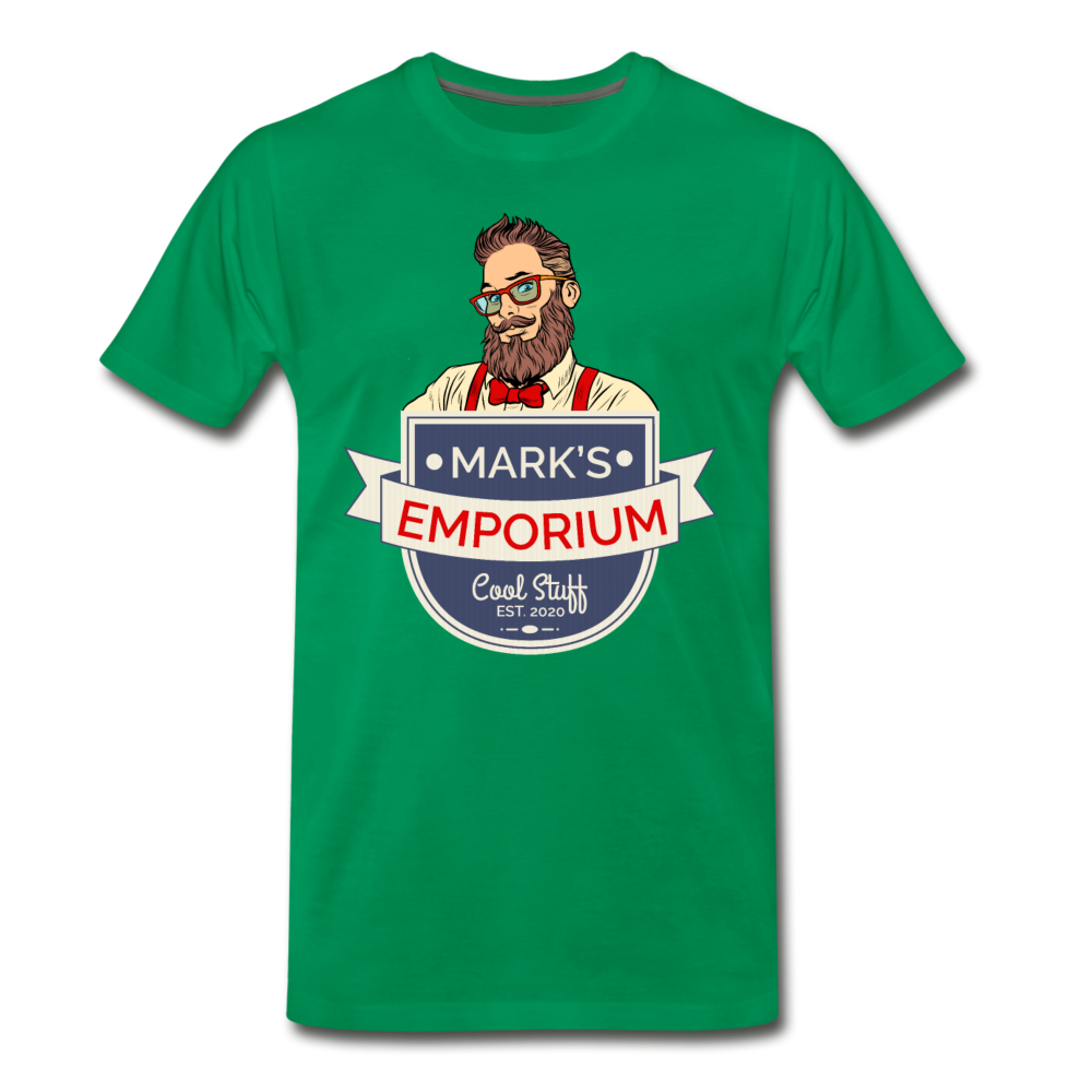 SPOD - Mark's Emporium Logo - Men's Premium T-Shirt - v2 - kelly green