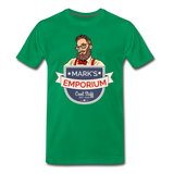 SPOD - Mark's Emporium Logo - Men's Premium T-Shirt - v2 - kelly green