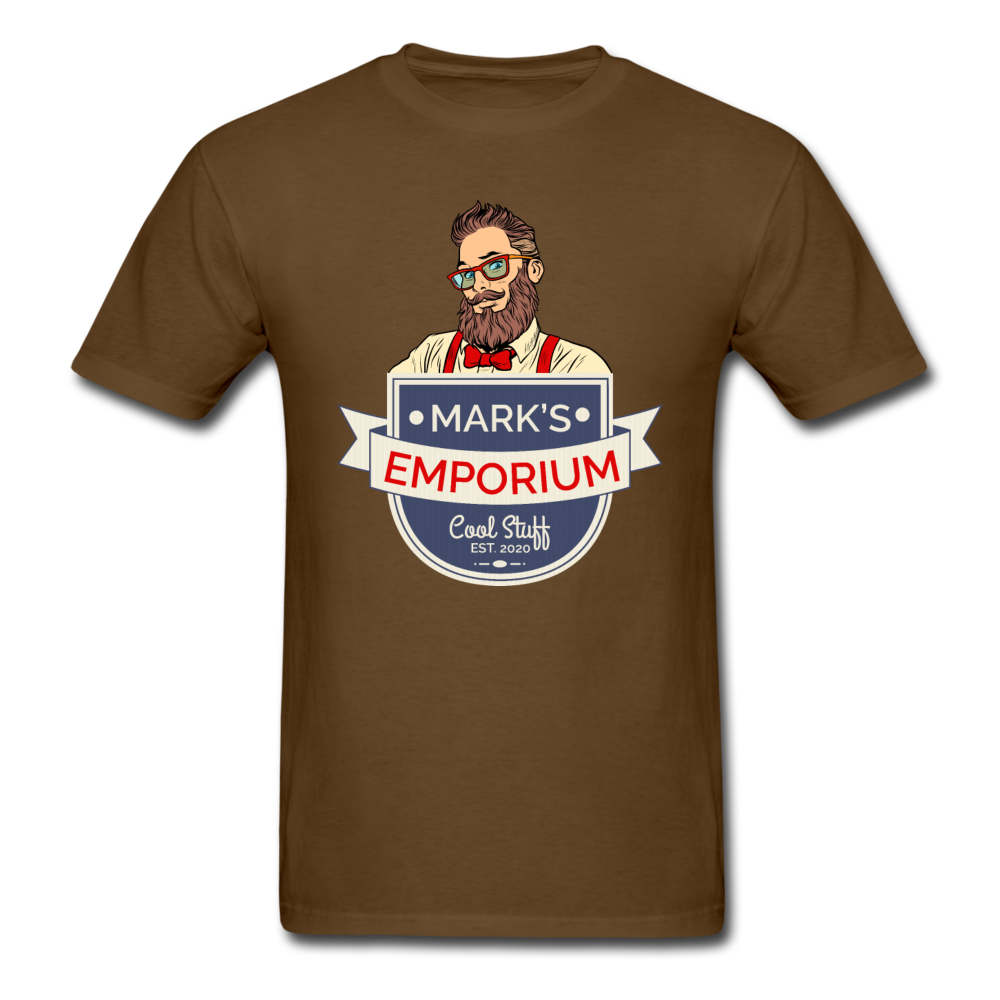 SPOD - Mark's Emporium Logo - Unisex Classic T-Shirt - v1 - brown