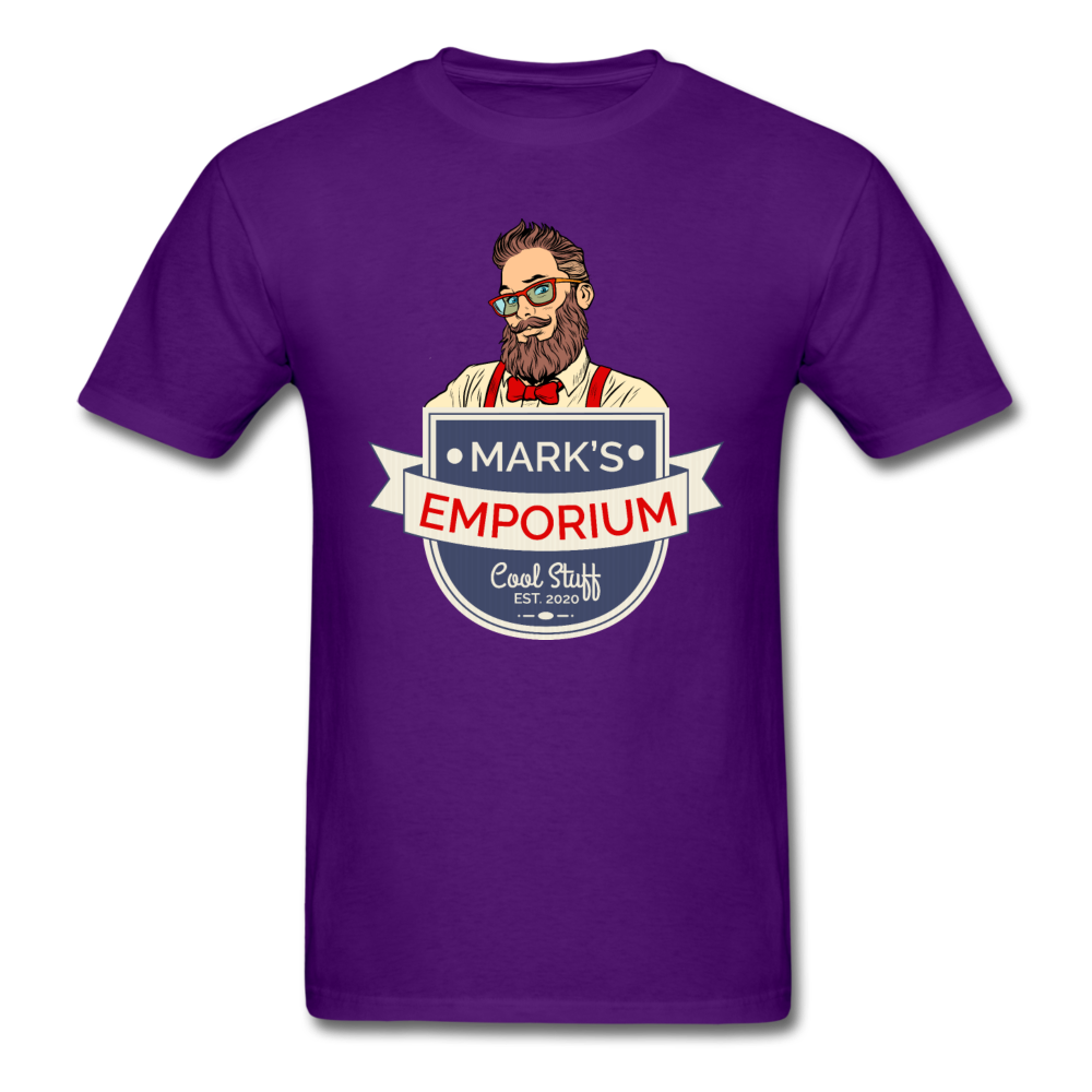 SPOD - Mark's Emporium Logo - Unisex Classic T-Shirt - v1 - purple