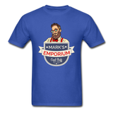 SPOD - Mark's Emporium Logo - Unisex Classic T-Shirt - v1 - royal blue