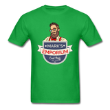 SPOD - Mark's Emporium Logo - Unisex Classic T-Shirt - v1 - bright green