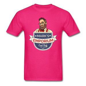 SPOD - Mark's Emporium Logo - Unisex Classic T-Shirt - v1 - fuchsia