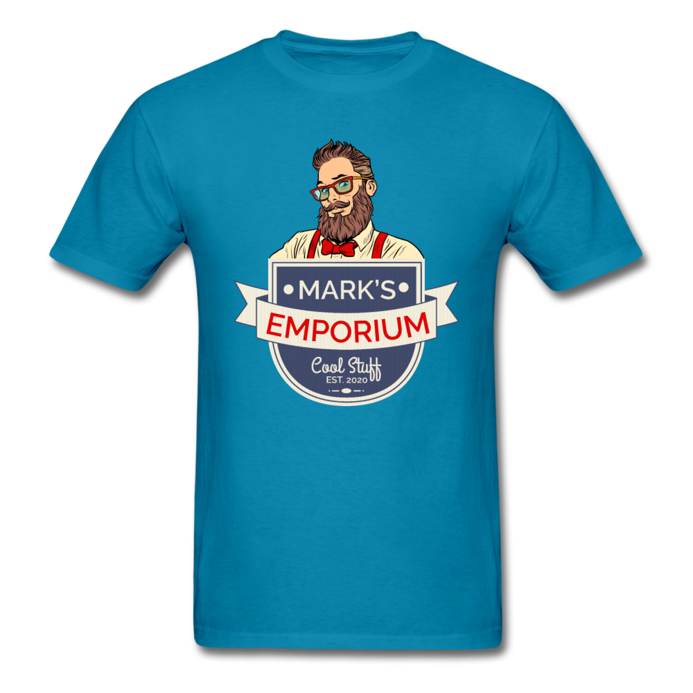 SPOD - Mark's Emporium Logo - Unisex Classic T-Shirt - v1 - turquoise