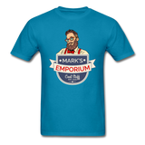 SPOD - Mark's Emporium Logo - Unisex Classic T-Shirt - v1 - turquoise