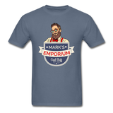SPOD - Mark's Emporium Logo - Unisex Classic T-Shirt - v1 - denim