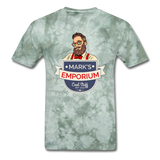 SPOD - Mark's Emporium Logo - Unisex Classic T-Shirt - v1 - military green tie dye