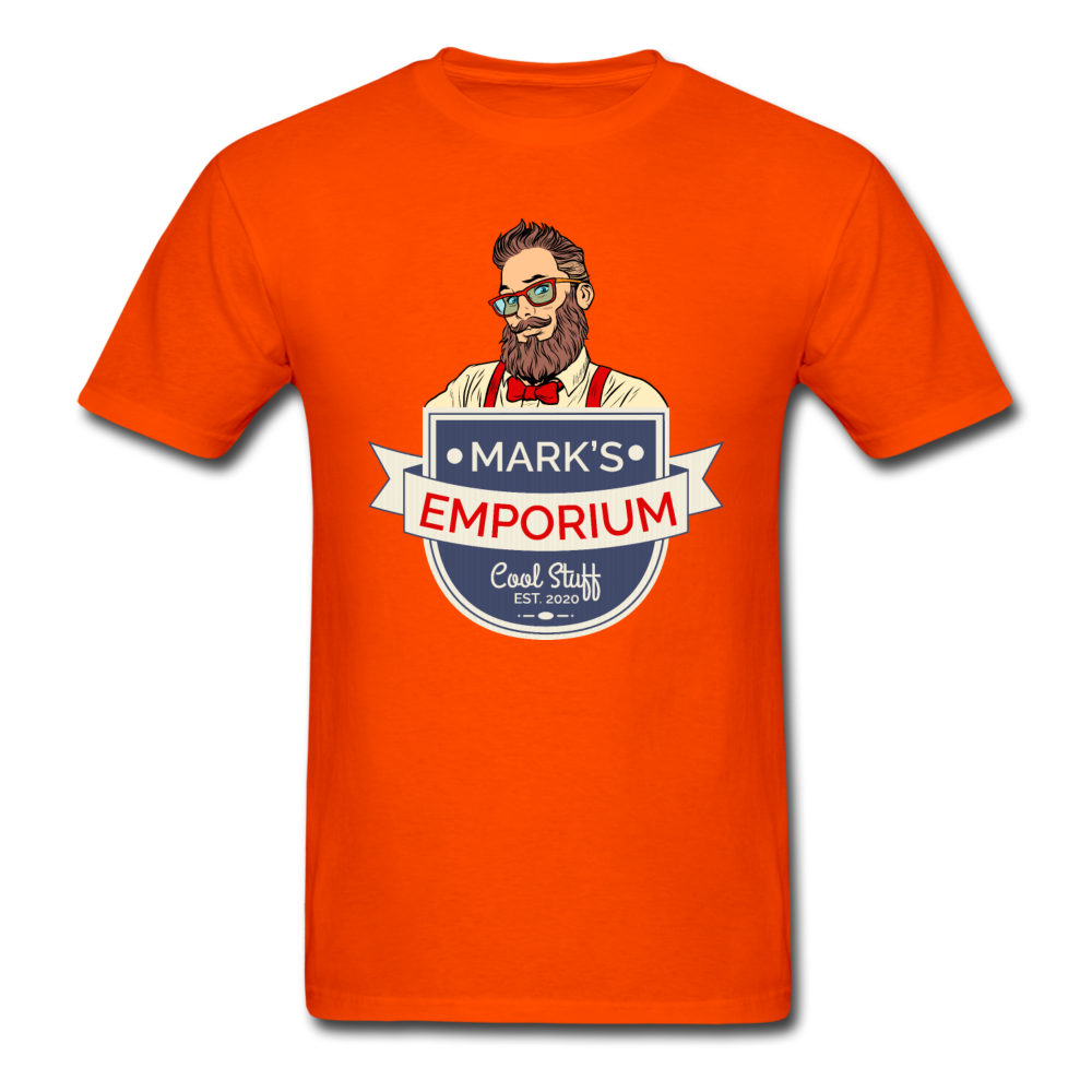 SPOD - Mark's Emporium Logo - Unisex Classic T-Shirt - v1 - orange