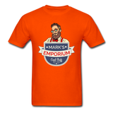 SPOD - Mark's Emporium Logo - Unisex Classic T-Shirt - v1 - orange