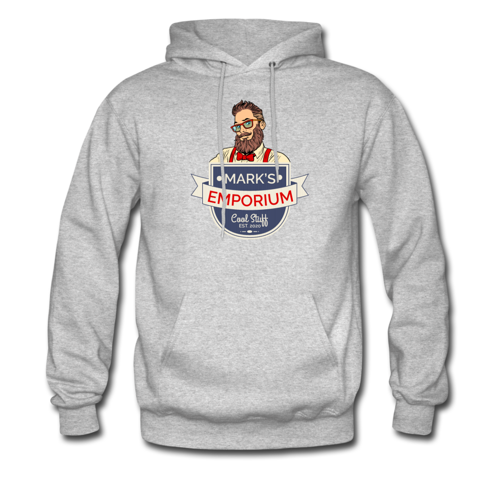 SPOD - Mark's Emporium Logo - Men's Hoodie - heather gray