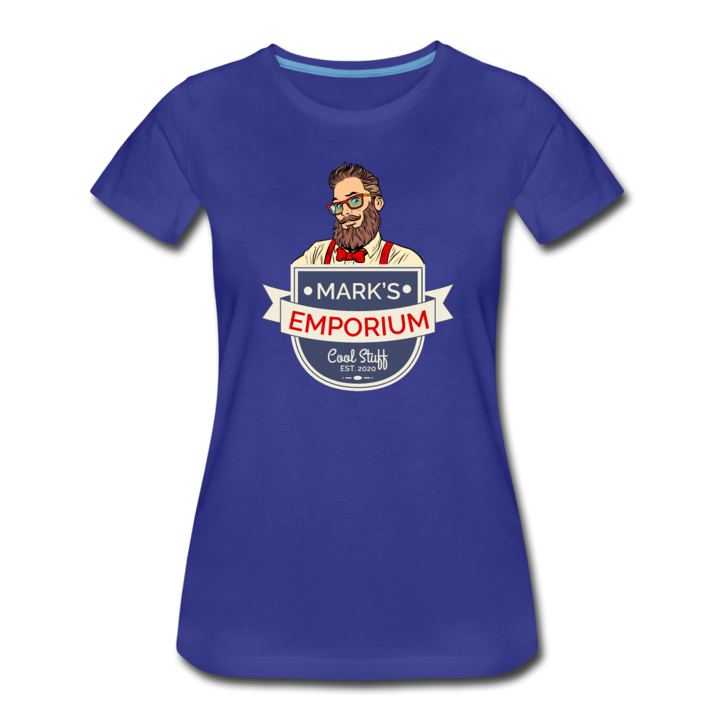 SPOD - Mark's Emporium Logo - Women’s Premium T-Shirt - v2 - royal blue