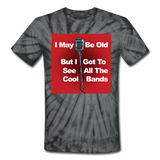 Cool Bands - Unisex Tie Dye T-Shirt - spider black