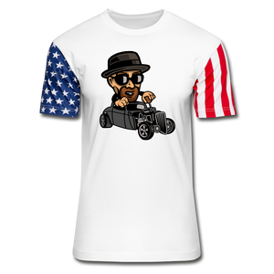 Heisenberg - Hot Rod - Stars & Stripes T-Shirt - white