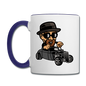 Heisenberg - Hot Rod - Contrast Coffee Mug - white/cobalt blue