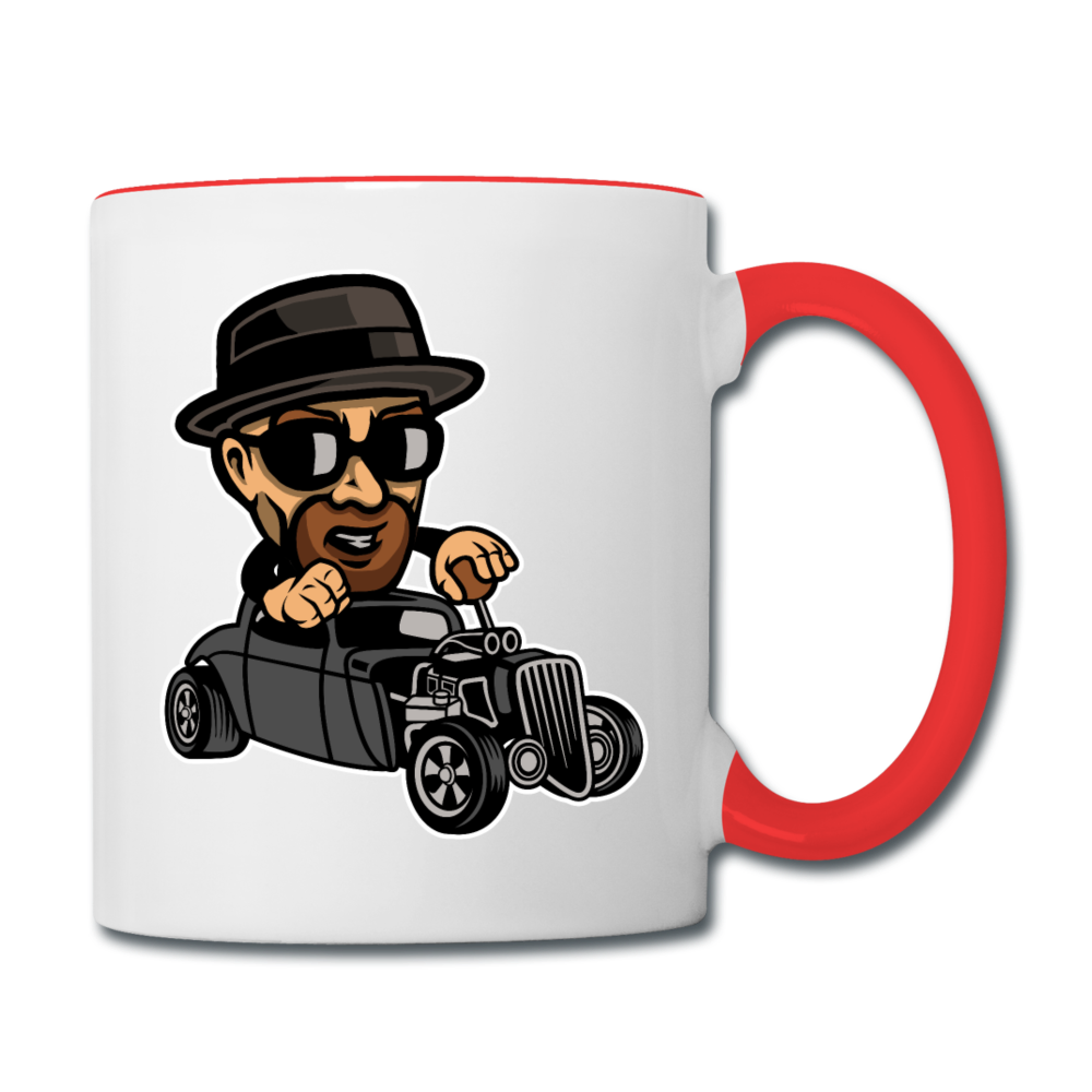 Heisenberg - Hot Rod - Contrast Coffee Mug - white/red