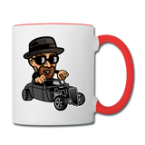 Heisenberg - Hot Rod - Contrast Coffee Mug - white/red