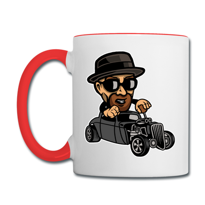 Heisenberg - Hot Rod - Contrast Coffee Mug - white/red