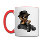 Heisenberg - Hot Rod - Contrast Coffee Mug - white/red