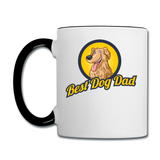 Best Dog Dad - Contrast Coffee Mug - white/black