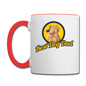 Best Dog Dad - Contrast Coffee Mug - white/red