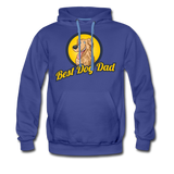 Best Dog Dad - Men’s Premium Hoodie - royalblue