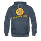 Best Dog Dad - Men’s Premium Hoodie - heather denim