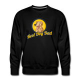 Best Dog Dad - Men’s Premium Sweatshirt - black