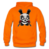 Angry Panda - Gildan Heavy Blend Adult Hoodie - orange