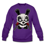 Angry Panda - Crewneck Sweatshirt - purple