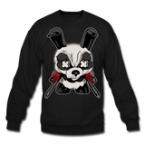 Angry Panda - Crewneck Sweatshirt - black