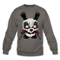 Angry Panda - Crewneck Sweatshirt - asphalt gray