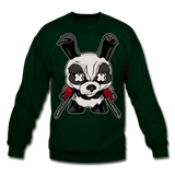 Angry Panda - Crewneck Sweatshirt - forest green