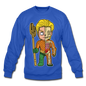 Aquaman Half Skeleton - Crewneck Sweatshirt - royal blue