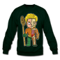 Aquaman Half Skeleton - Crewneck Sweatshirt - forest green