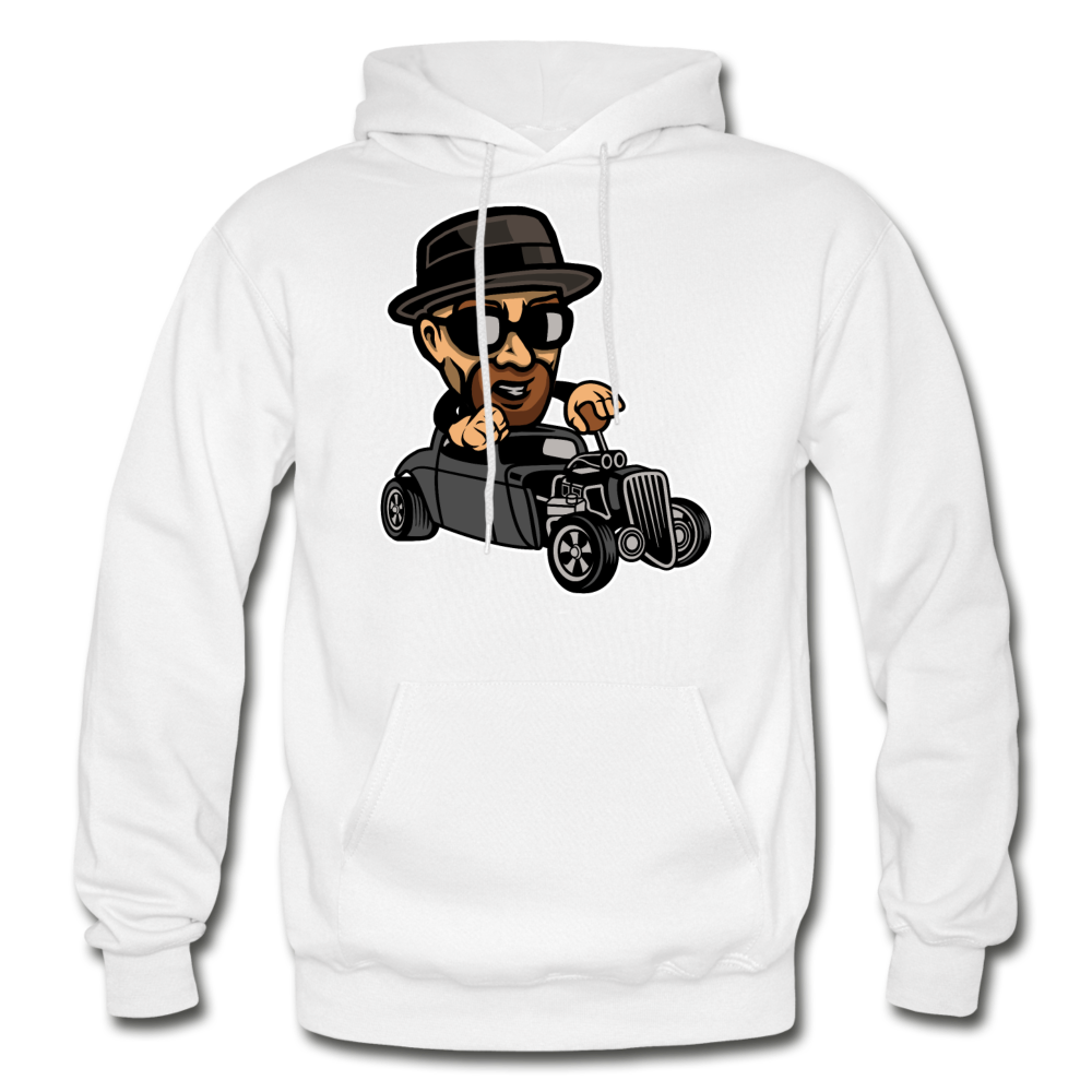 Heisenberg - Hot Rod - Gildan Heavy Blend Adult Hoodie - white