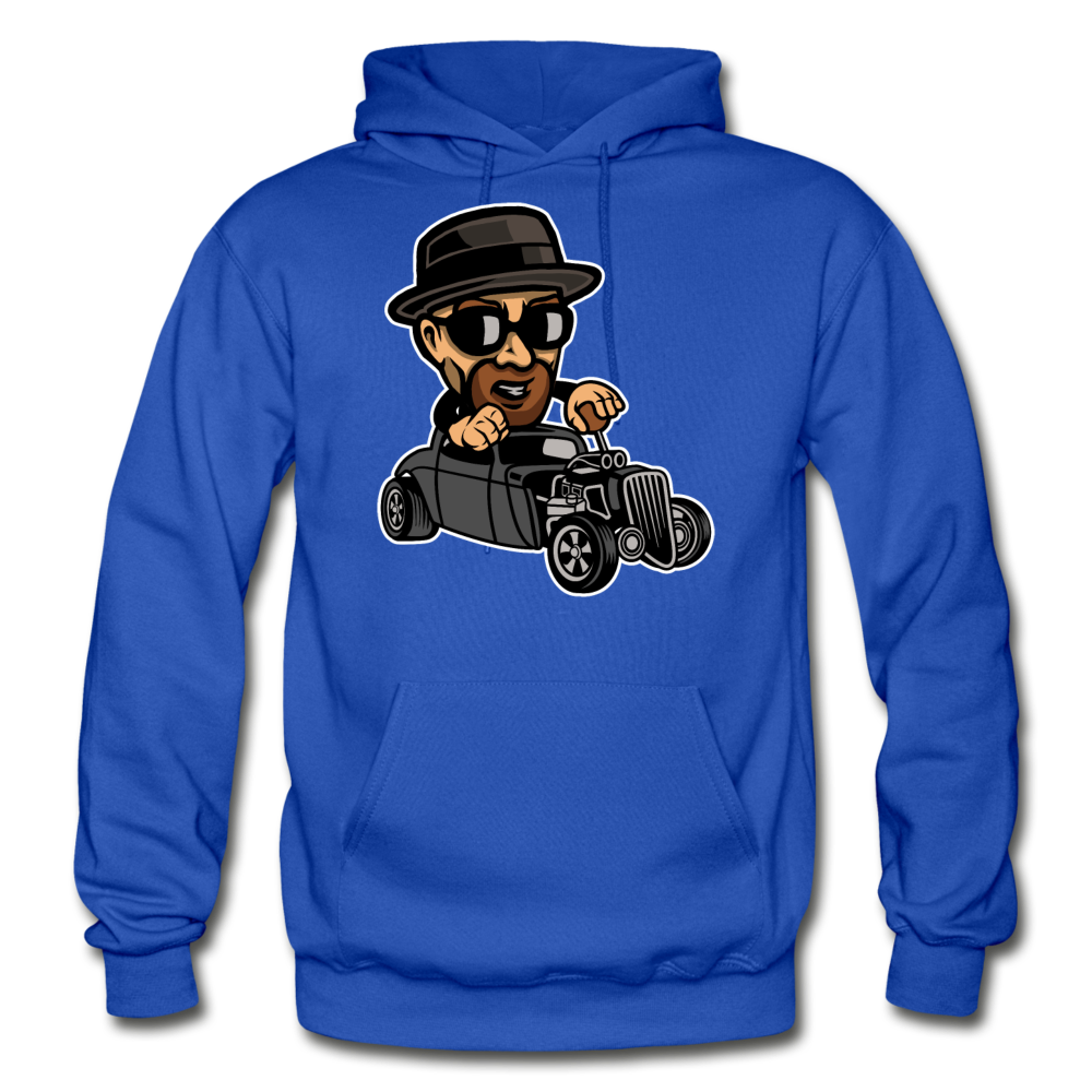 Heisenberg - Hot Rod - Gildan Heavy Blend Adult Hoodie - royal blue