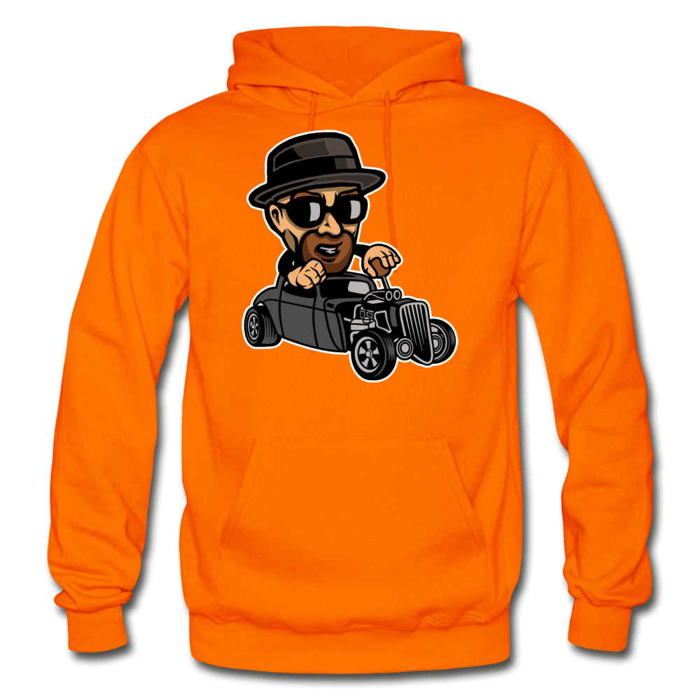 Heisenberg - Hot Rod - Gildan Heavy Blend Adult Hoodie - orange