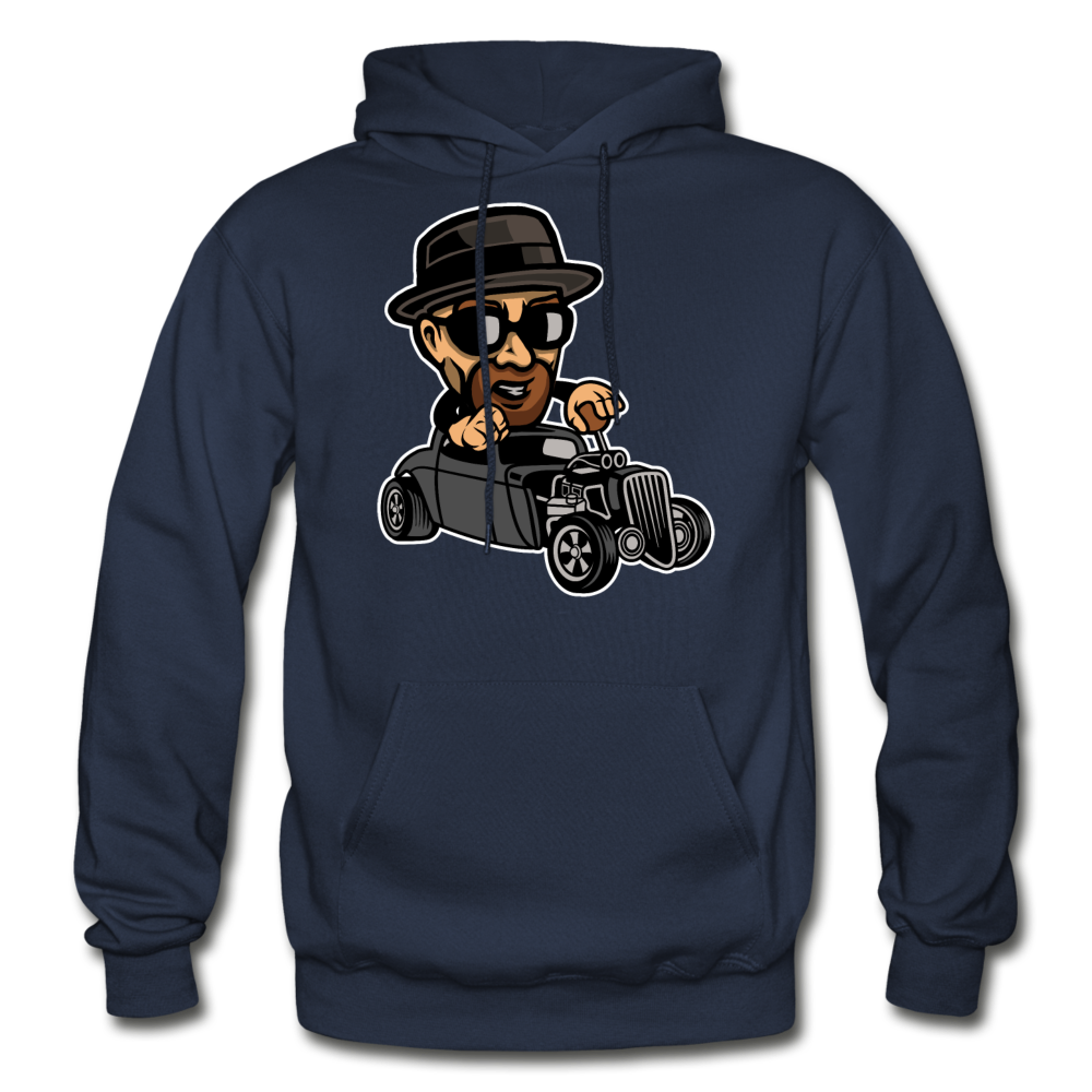 Heisenberg - Hot Rod - Gildan Heavy Blend Adult Hoodie - navy