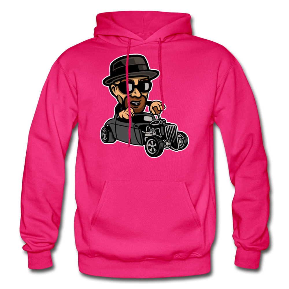 Heisenberg - Hot Rod - Gildan Heavy Blend Adult Hoodie - fuchsia