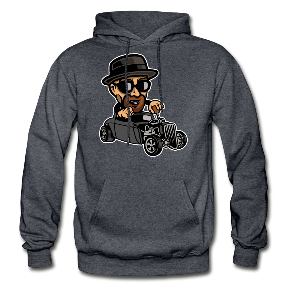 Heisenberg - Hot Rod - Gildan Heavy Blend Adult Hoodie - charcoal gray