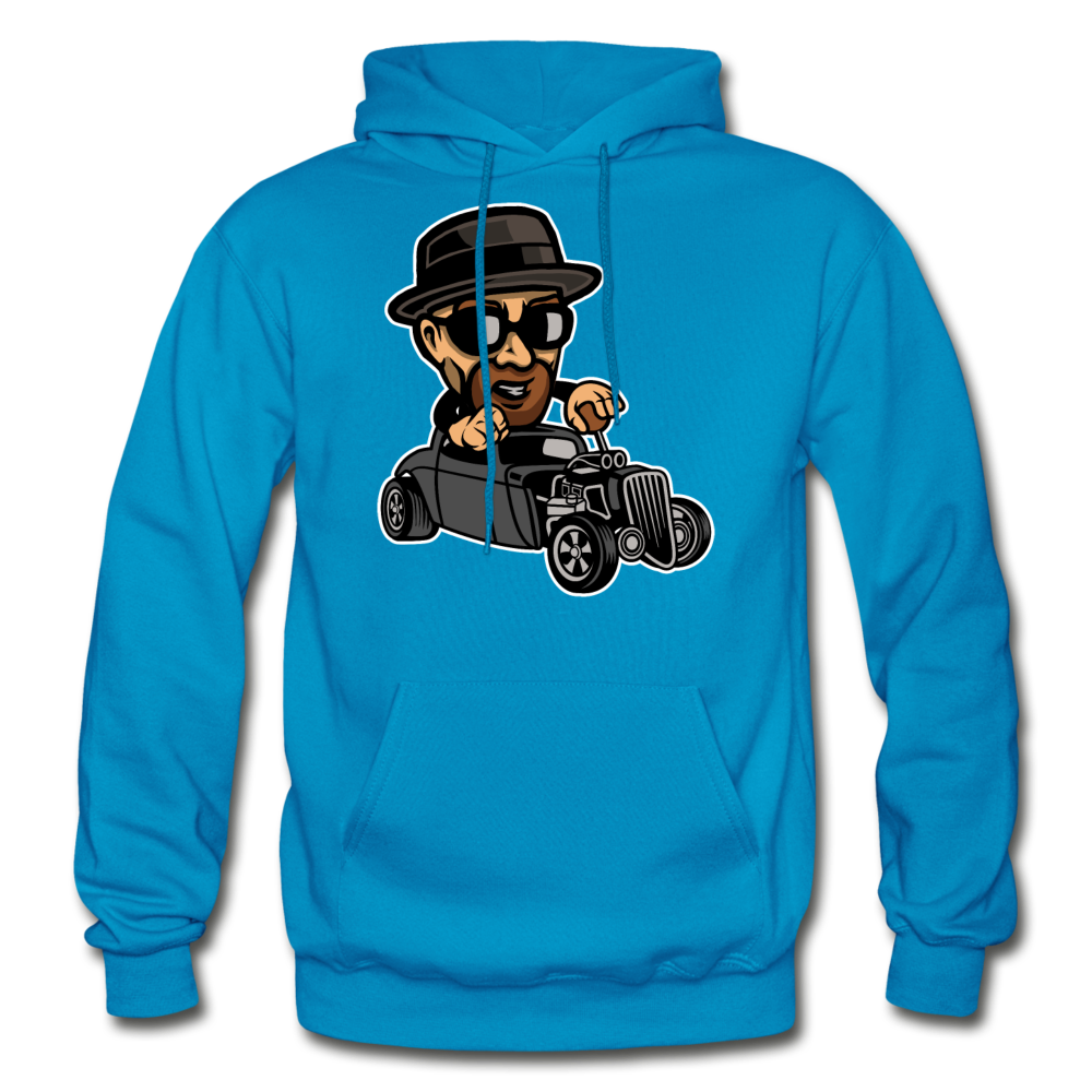 Heisenberg - Hot Rod - Gildan Heavy Blend Adult Hoodie - turquoise