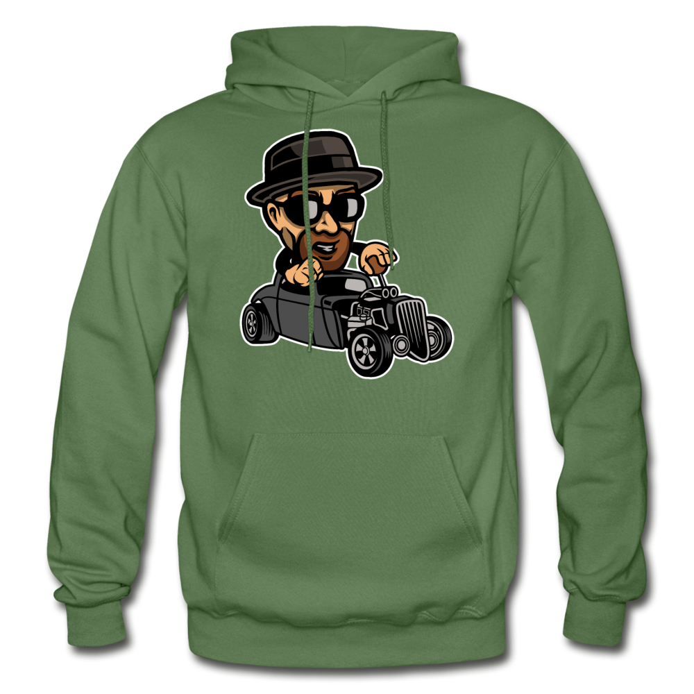 Heisenberg - Hot Rod - Gildan Heavy Blend Adult Hoodie - military green