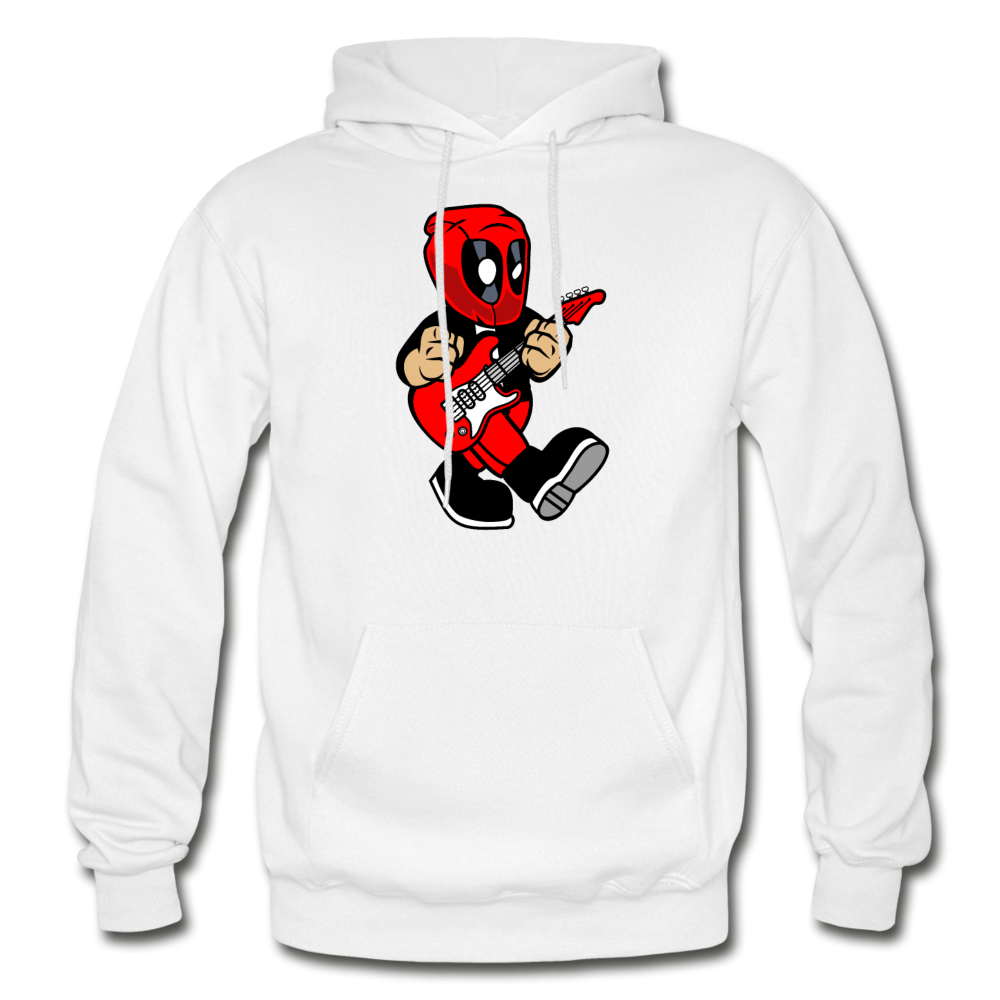 Deadpool - Rockstar - Gildan Heavy Blend Adult Hoodie - white