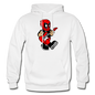 Deadpool - Rockstar - Gildan Heavy Blend Adult Hoodie - white