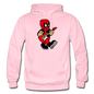 Deadpool - Rockstar - Gildan Heavy Blend Adult Hoodie - light pink